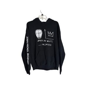 Factorie x Jean-Michel Basquiat Limited Edition Graphic Pullover Hoodie